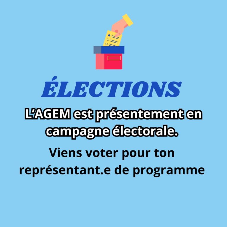 Élections du conseil de programmes 2024-2025